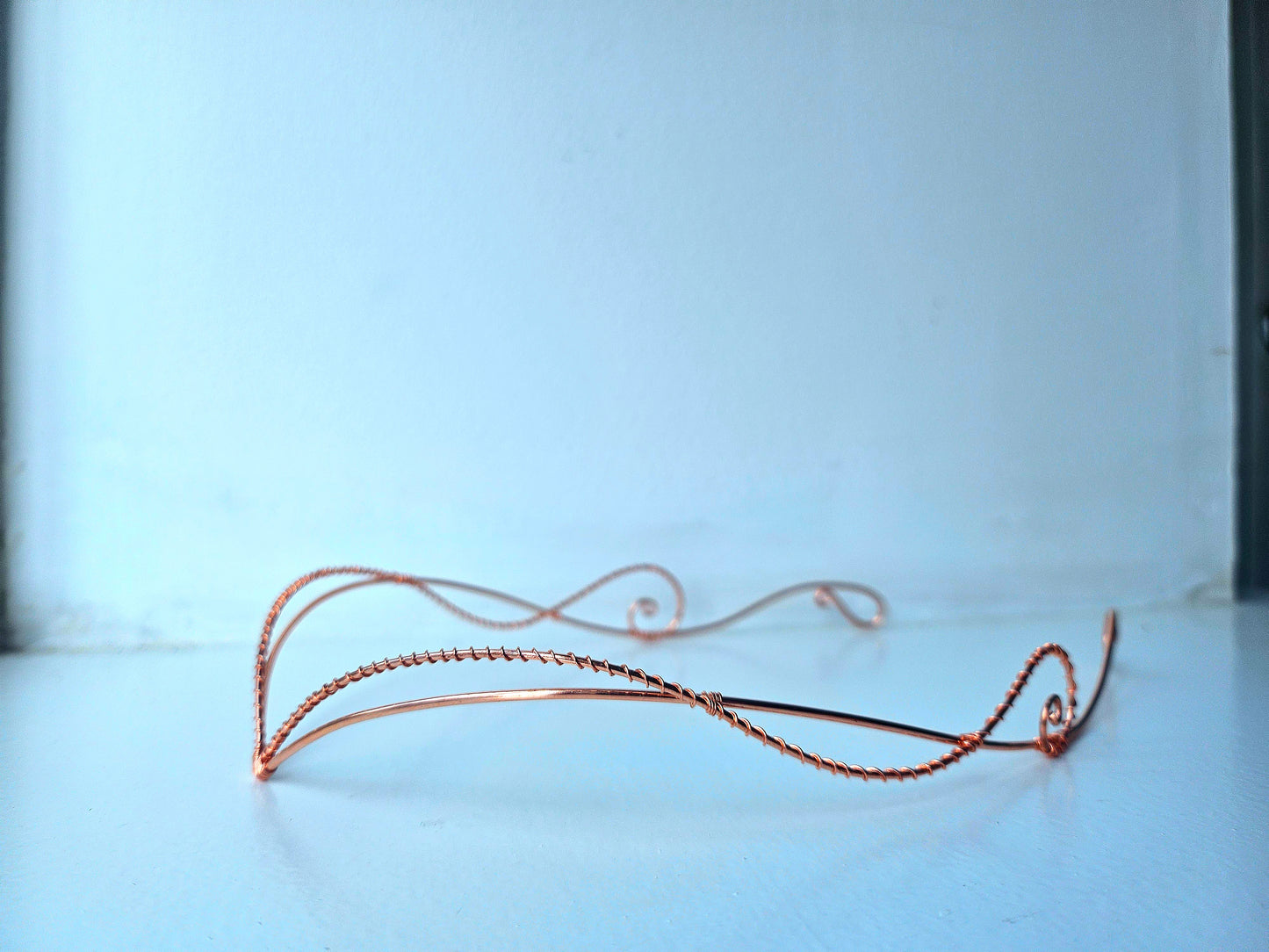 Handmade Copper Elven Circlet Fantasy Crown & Renaissance Tiara