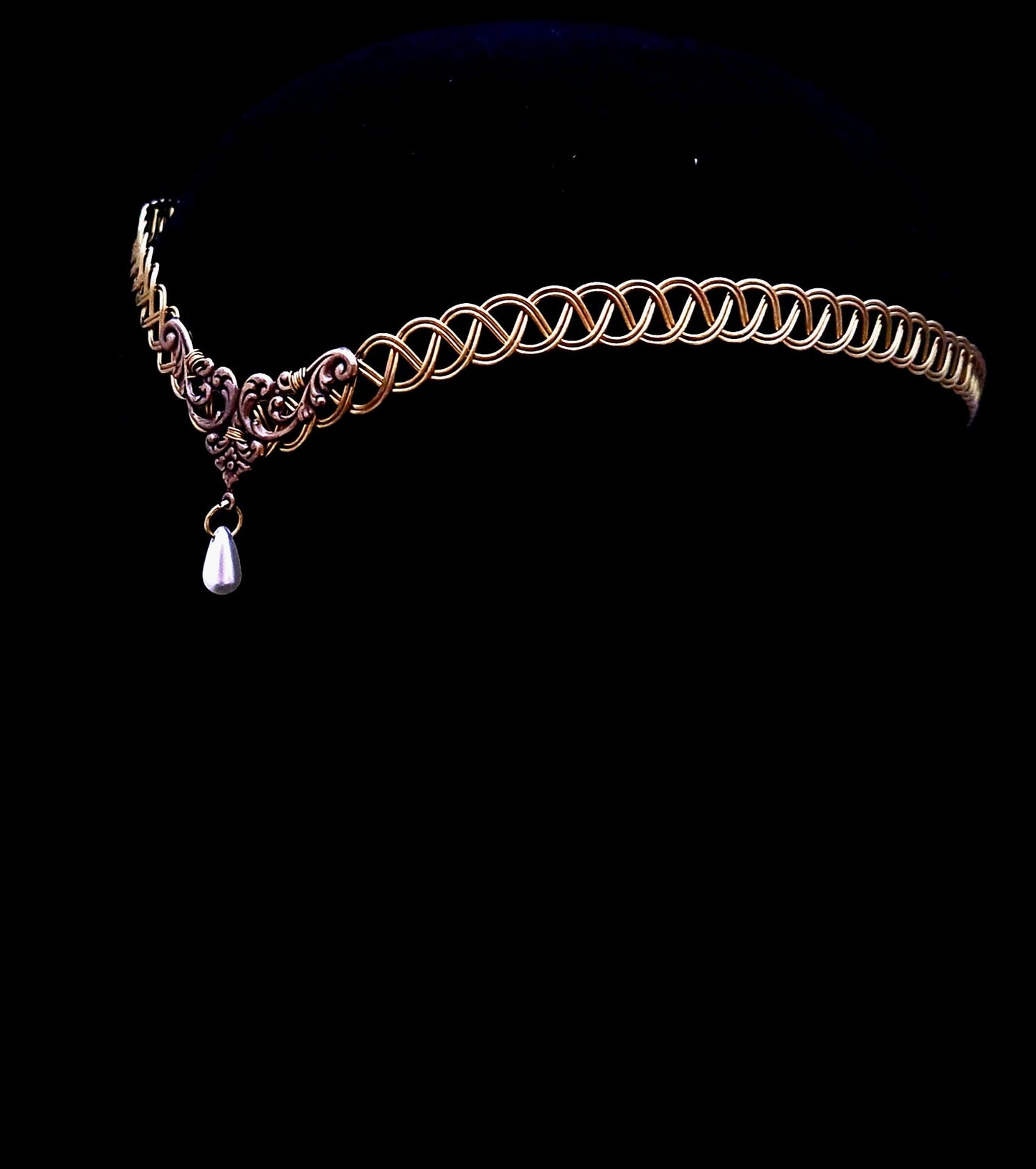 Medieval Renaissance circlet tiara pagan fantasy ELVEN