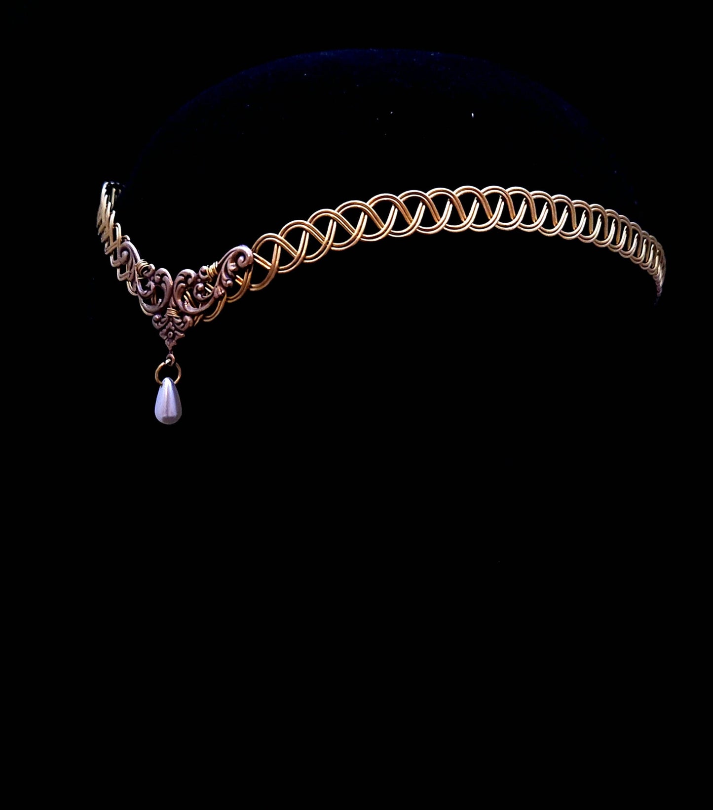 Medieval Renaissance circlet tiara pagan fantasy ELVEN