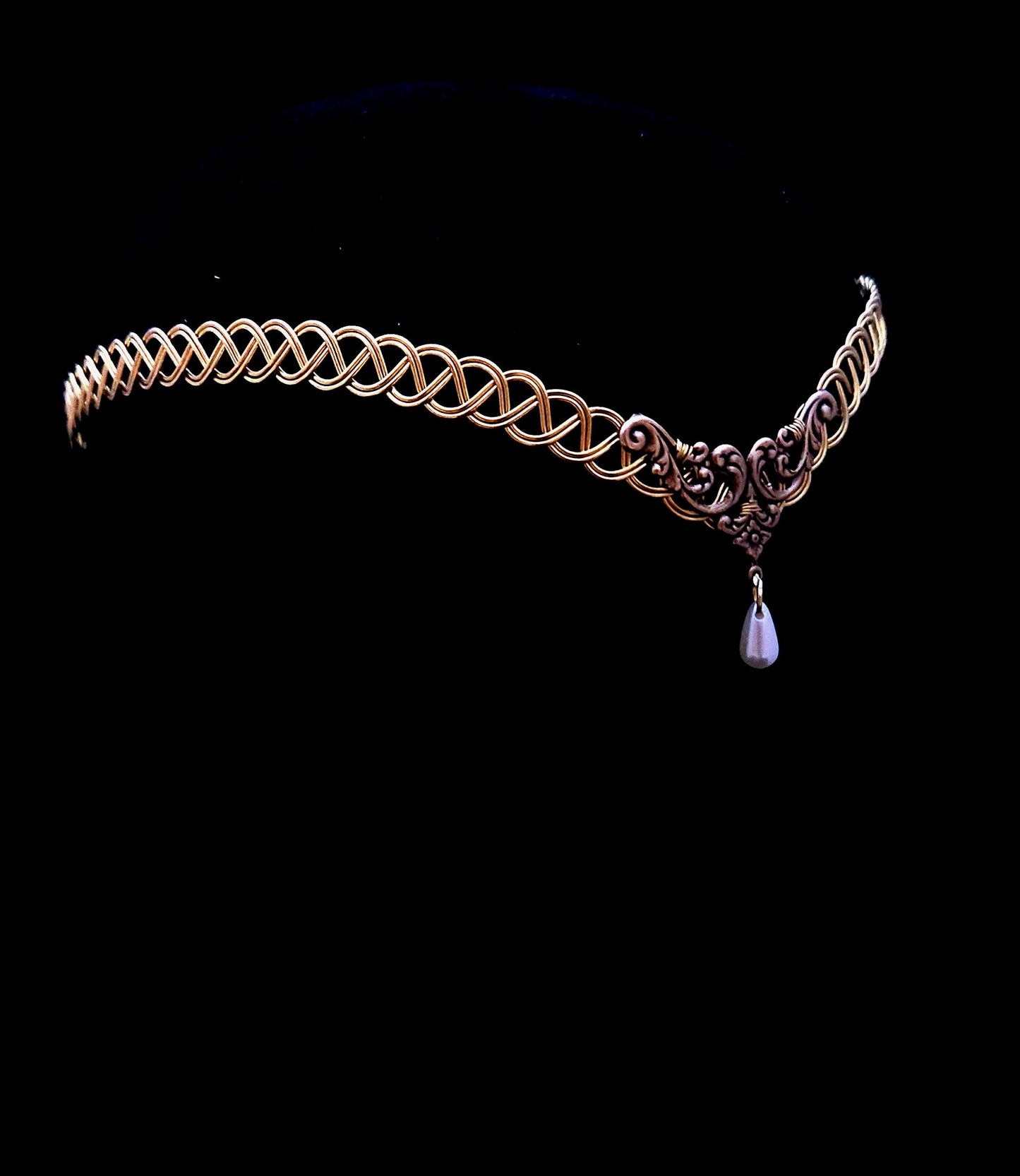 Medieval Renaissance circlet tiara pagan fantasy ELVEN